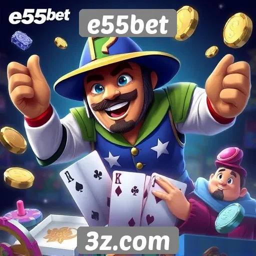Melhores jogos disponíveis no e55bet
